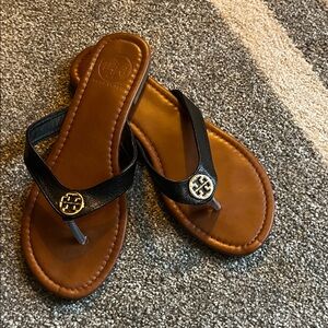 Stylish Black and Brown Sandals